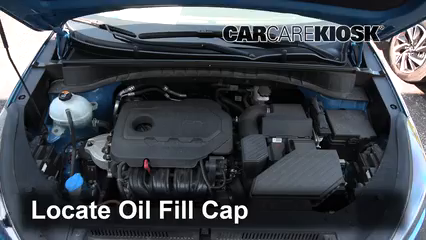 2019 Hyundai Tucson Limited 2.4L 4 Cyl. Oil Add Oil